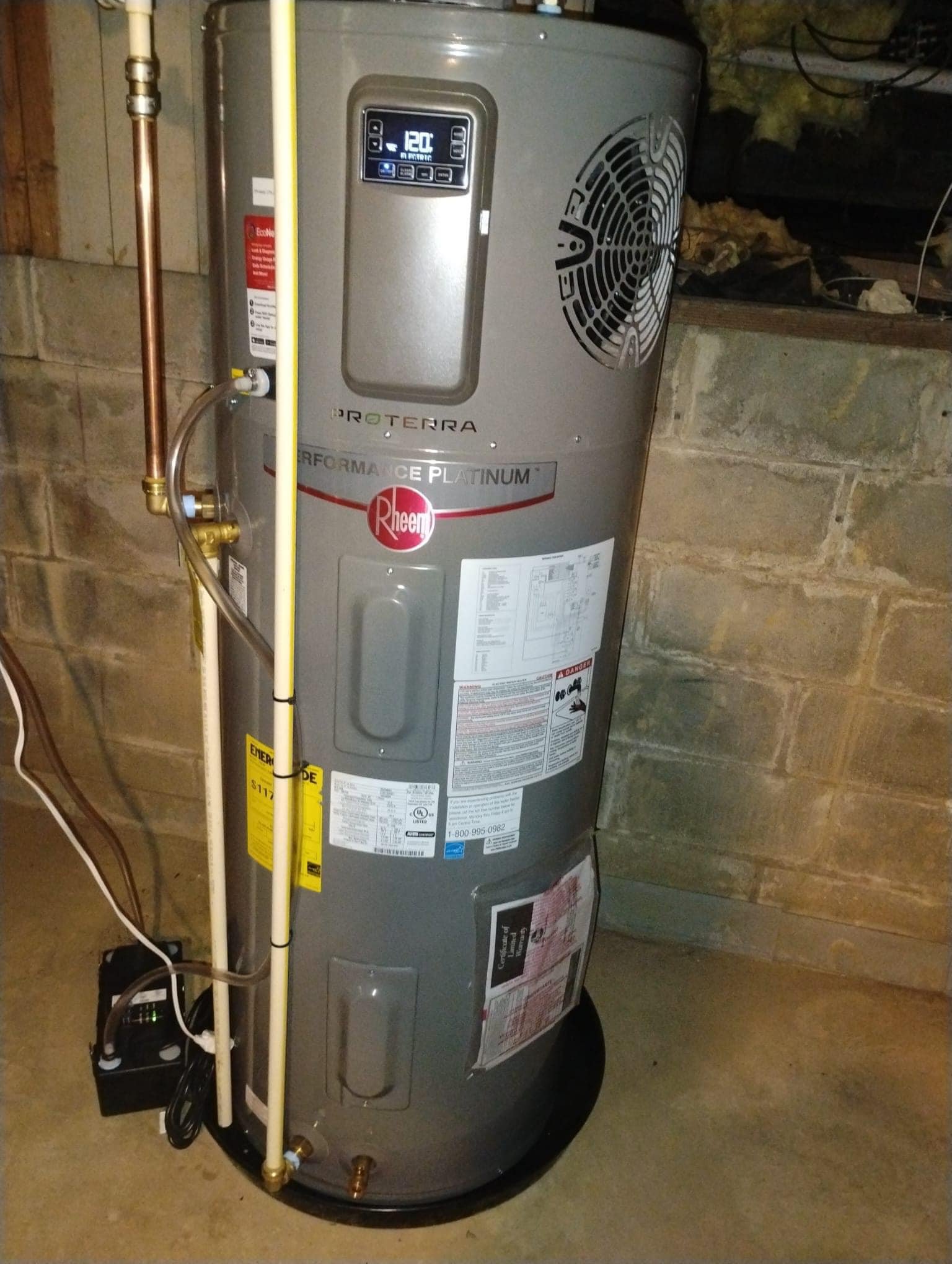 About Us Rheem Proterra Performance Platinum water heater