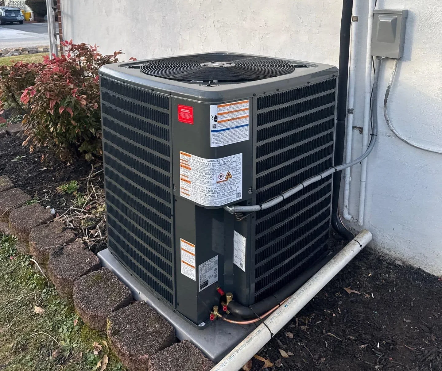 Blog Technician performing duct cleaning in a Baltimore home